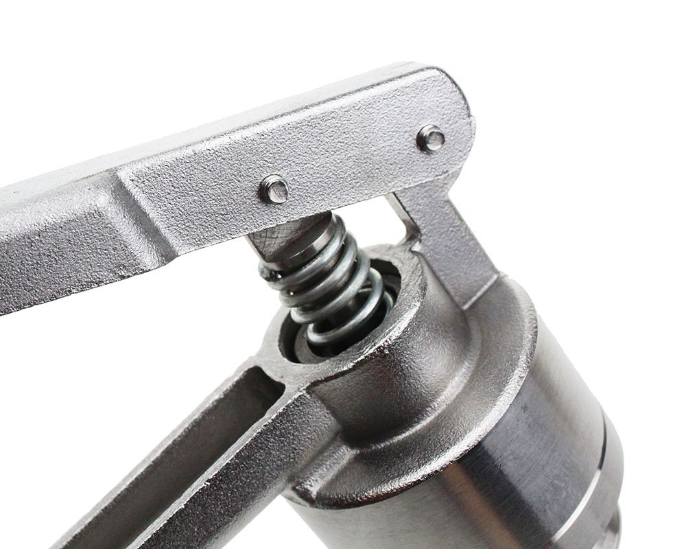 1 unid. Máquina de sellado manual de la máquina engarzadora de viales de acero inoxidable para prensar 20 mm sin tirar de las tapas