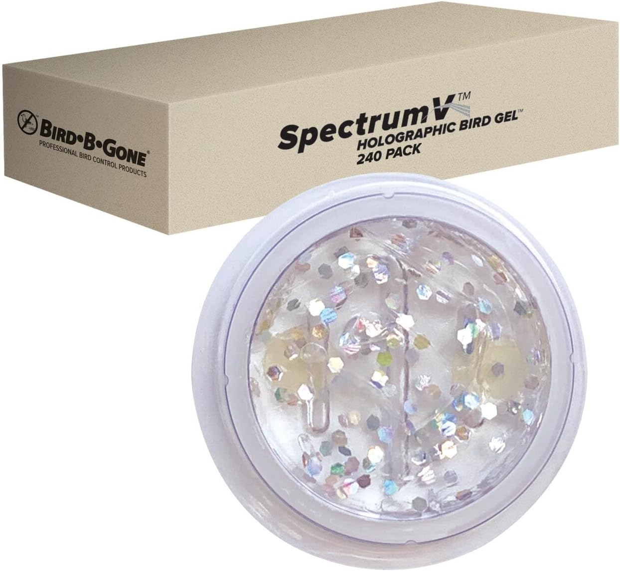 Spectrum-V Holographic Bird Gel - 24/pk