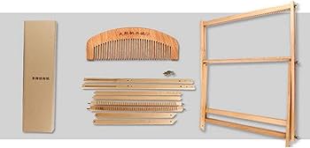 Amazon | 織り枠 - 織り機、織り機 | 織り枠織り機 木製マルチクラフト