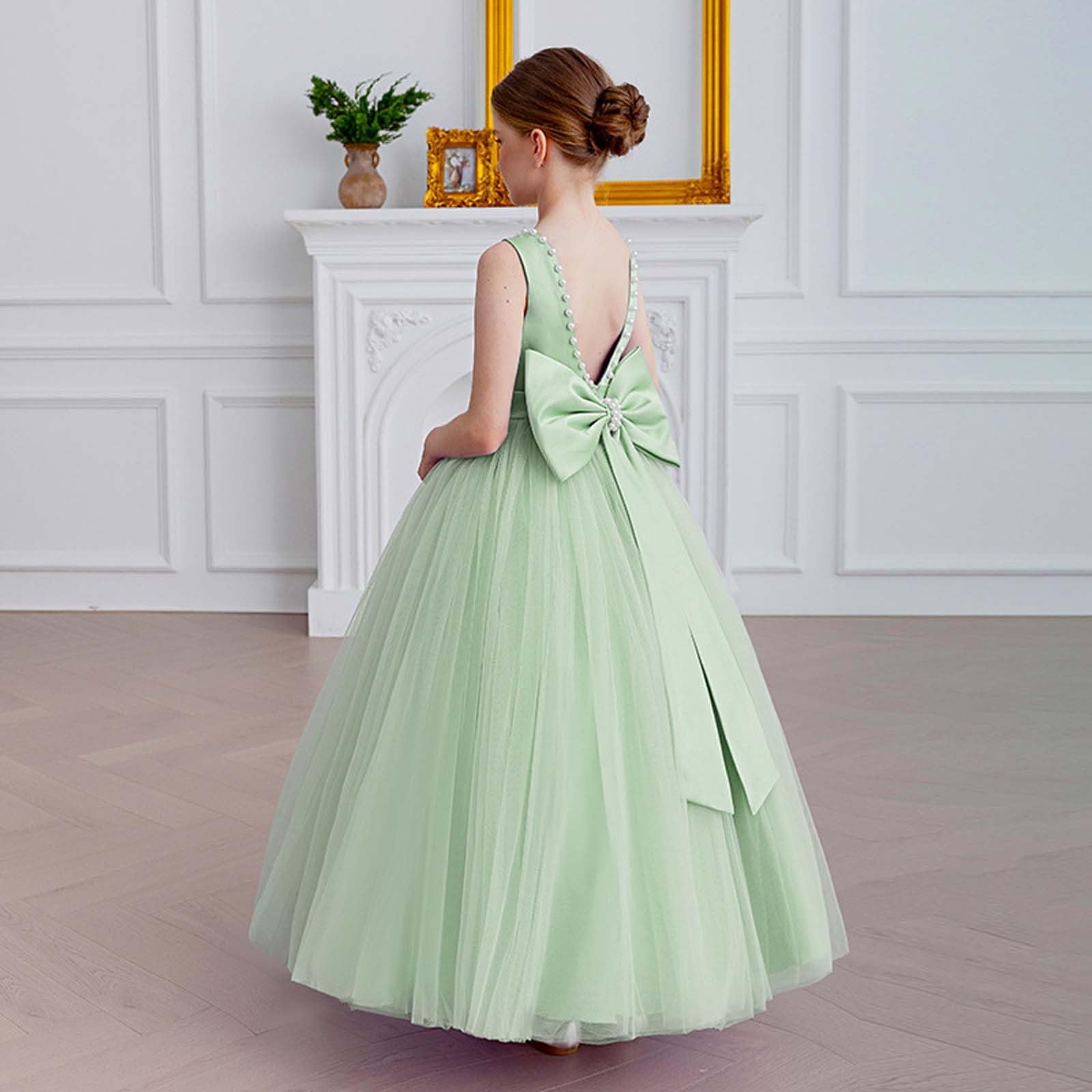 Vestidos de niña Modernos para Cualquier ocasión, Fiestas y Uso Diario, diseño Elegante cómodo jóvenes Amantes la Moda, Punto piqué, Ligero Bordado, Ideal Verano # L