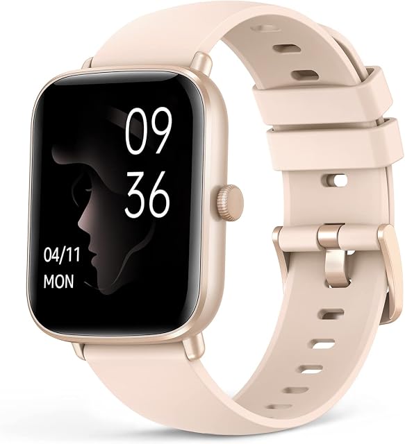 ASWEE Smart Watch for Women Men Kids, 1.69'' Full Touch Screen Fitness Tracker with Health Tracking and Heart Rate Sleep Monitor, IP68 Waterproof Outdoor Sports Watch with Pedometer for Android iOS