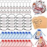 Kenning 130 Pcs Baseball Party Favors with Baseball Key Chain Stickers Charm Bracelets Baseball Organza Goodie Bags Kraft Tag Baseball Party Theme Supplies for Classroom Sports Birthday Gifts Decor