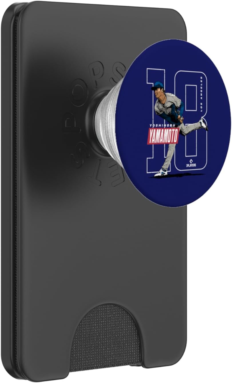 Yoshinobu Yamamoto | Baseball MLB Players | MLBYAM3005 PopSockets PopWallet for MagSafe