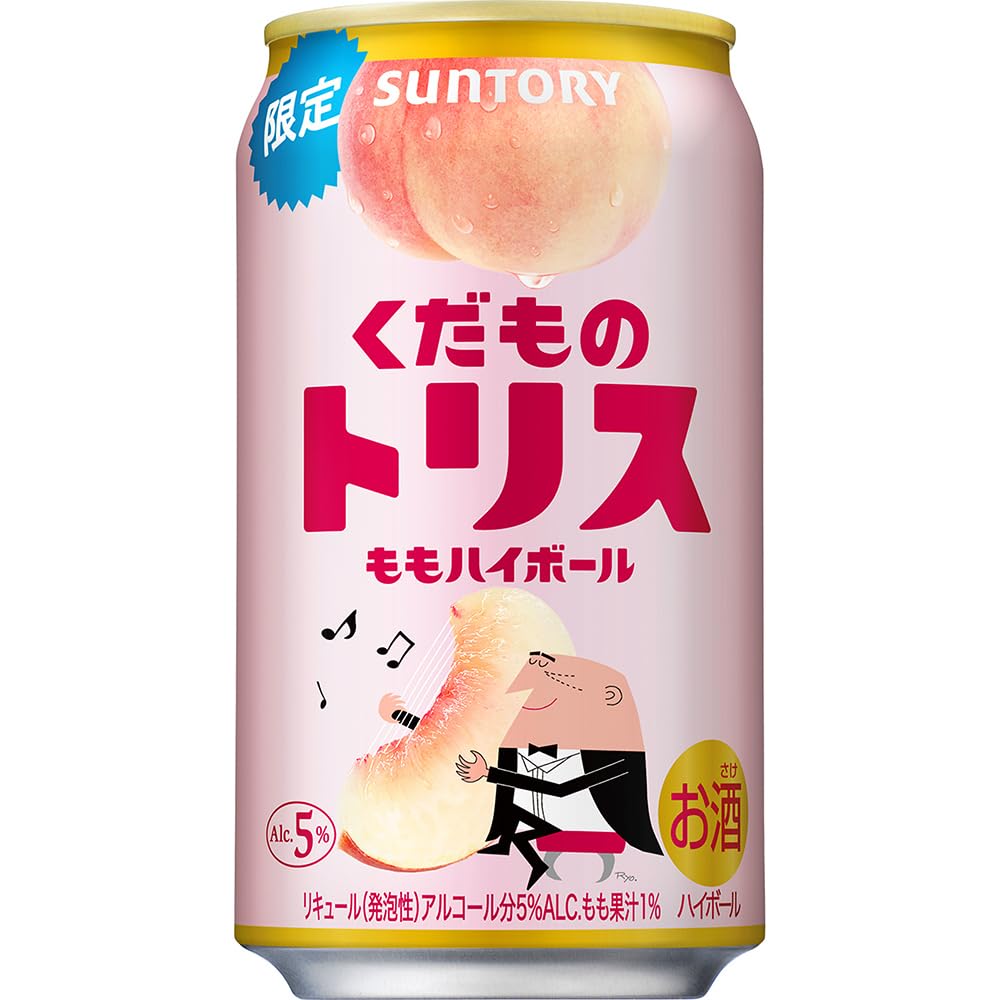 Amazon.co.jp: トリスハイボール くだものトリス（ももハイボール