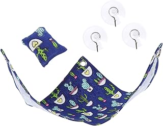 Ipetboom 1 Conjunto De Rede De Lagarto Rastejando Brinquedo Triângulo Rede Brinquedos Para Animais De Estimação Rede De Réptil Cama Reptichip Réptil Rede De Dormir Rede De Lona Adorno