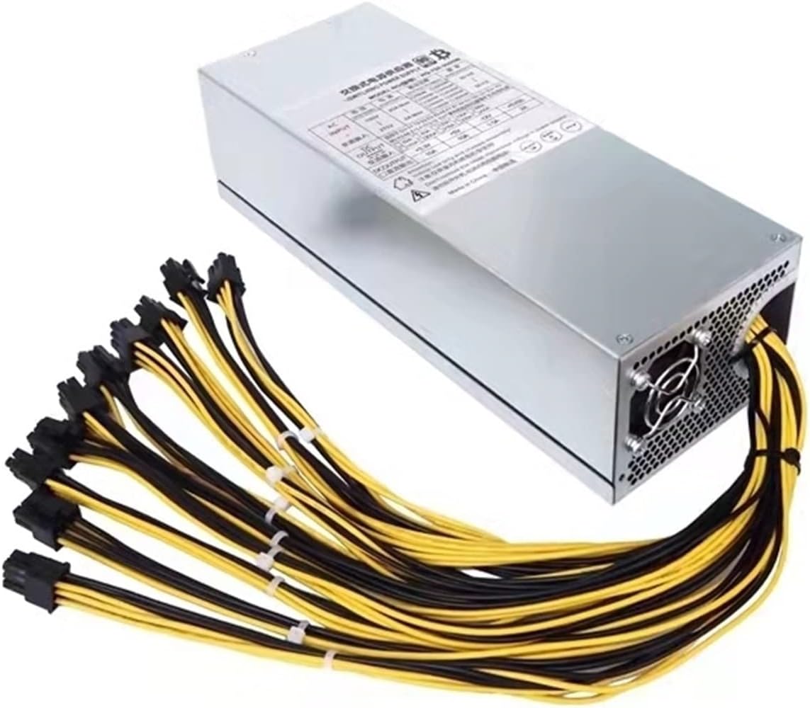 Amazon.co.jp: KLVN 2000W ETH.マイニングリグ電源2Uシングルチャンネル鉱物 GPU PSU 10x6ピン効率デバイス  BTC アンチマイナーBitcoin S7 S9 : パソコン・周辺機器 2000W 160V-240V ATX ETH BTCマイニング電源マイニングリグパワー10  PCS.6ピン1.2V GPU力 et