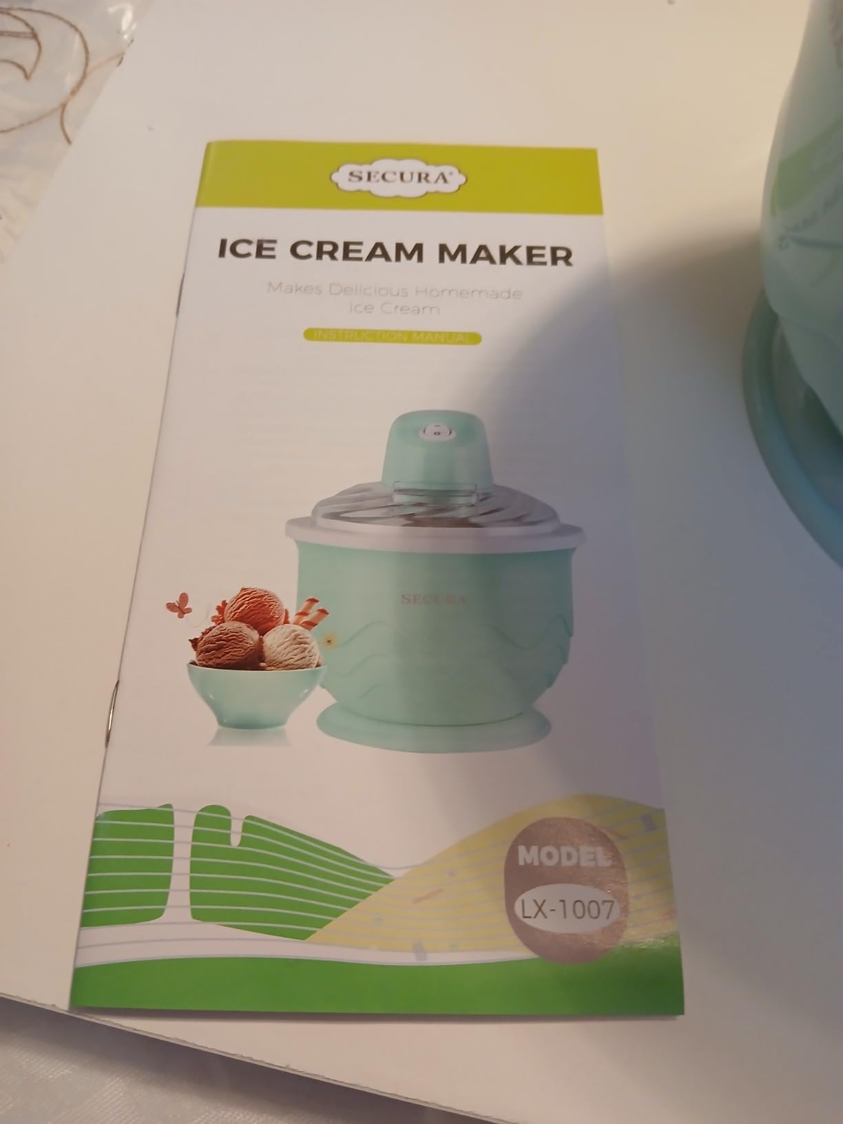 Step 4: Allow the machine to run for 20-30 minutes until the ice cream is ready.