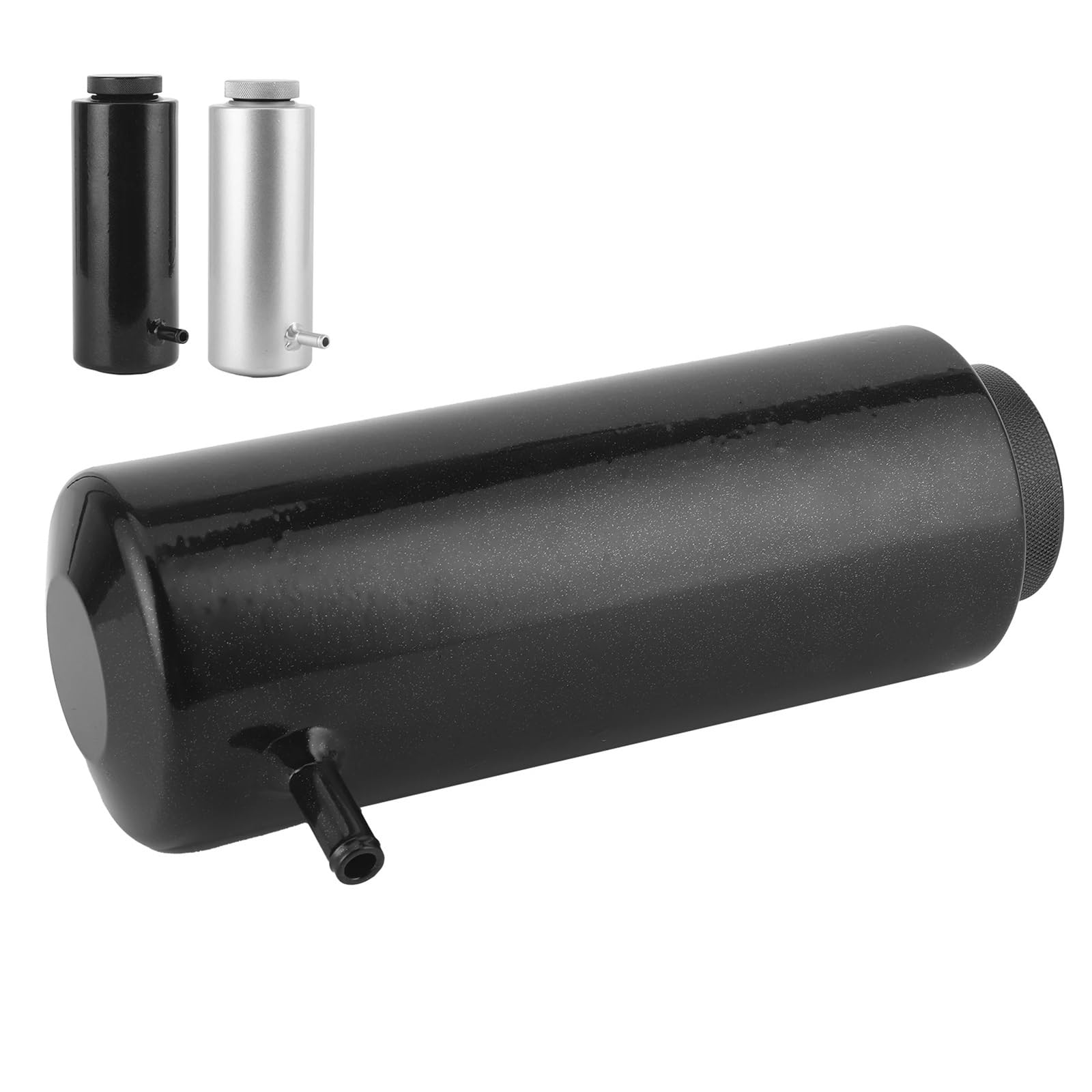 Zestaw Chłodzący,podkładka termiczna 3x7,5 cala chłodnicy pojemnik Do ściągania oleju zbiornik przelewowy butelka stop aluminium uniwersalny 800ml/27oz akcesoria samochodowe