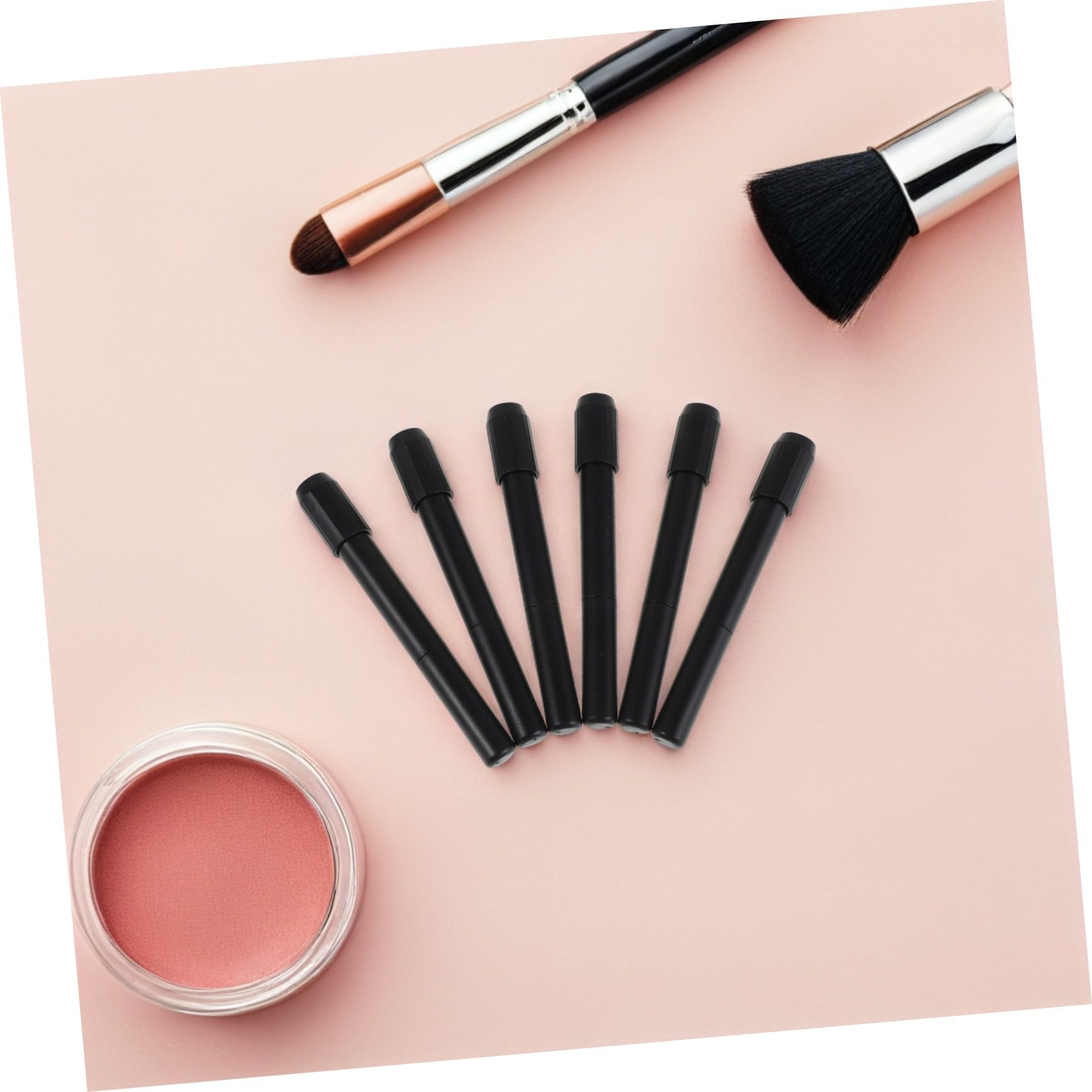 48 Stck. Teiliges Augenbrauenstift Verlängerer mit Dualkopf und Weichem Pinsel Universeller Halter für Präzises Formen Handliche Make-up Hilfe für Anfänger und Profis für Reisen