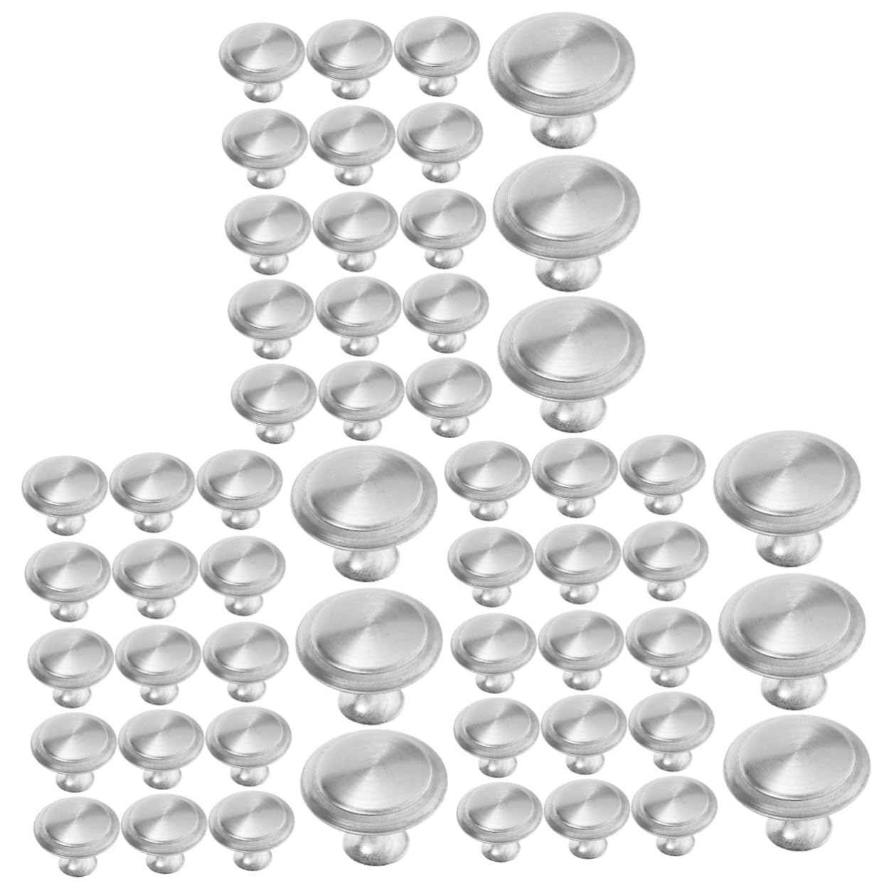 Boutons de tiroir de commode NUOBESTY en alliage de zinc aux finitions soignées