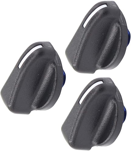 NewYall Calentador HVAC Ventilador de CA, temperatura, perilla del interruptor de velocidad del ventilador o perilla de control selector de