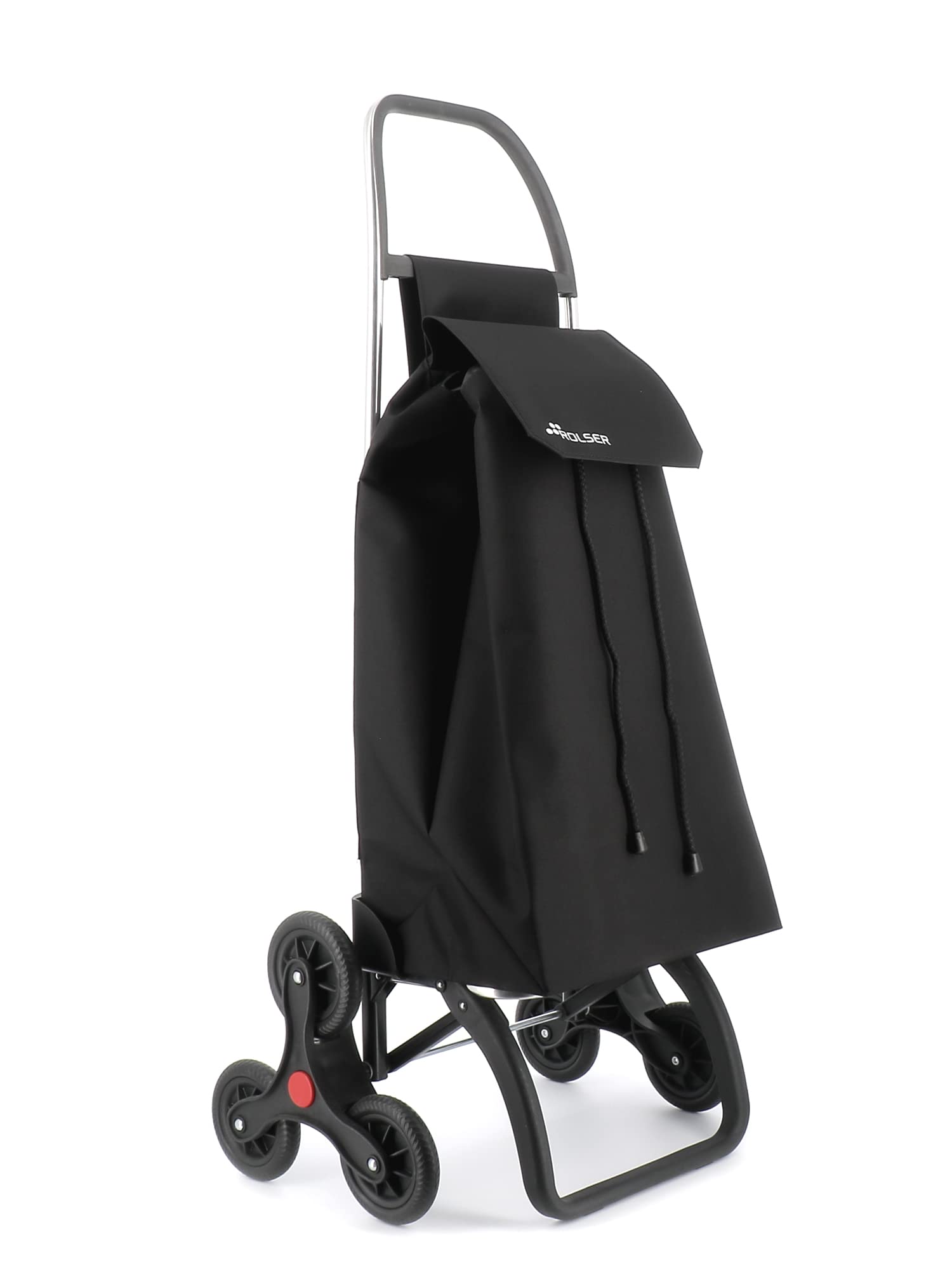 Carrello Portaspesa Rolser Saquet LN 6 ruote Montascale - Nero