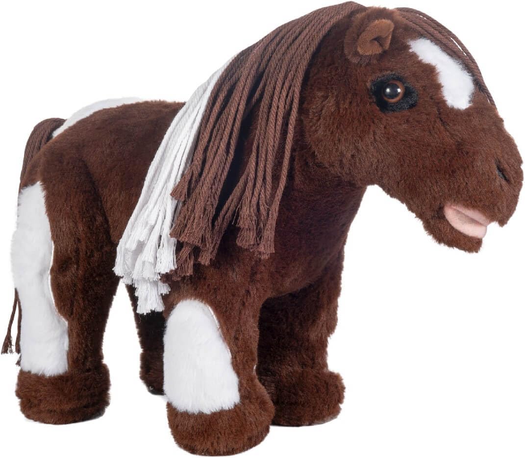 HKM- Cuddle Pony Pinto, Colore Brown/White, Taglia Unica, 14713