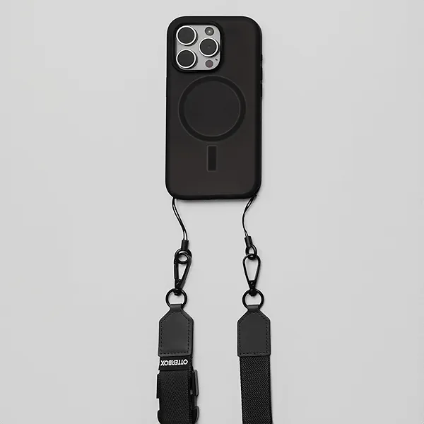OtterBox 2-in-1 Crossbody Strap - Black