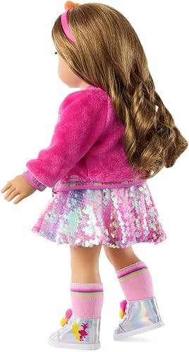 Miniatura 2 de American Girl x DreamWorks Trolls Truly Me - Ropa de muñeca de 18 pulgadas con chaqueta, 7 piezas, a partir de 6 años