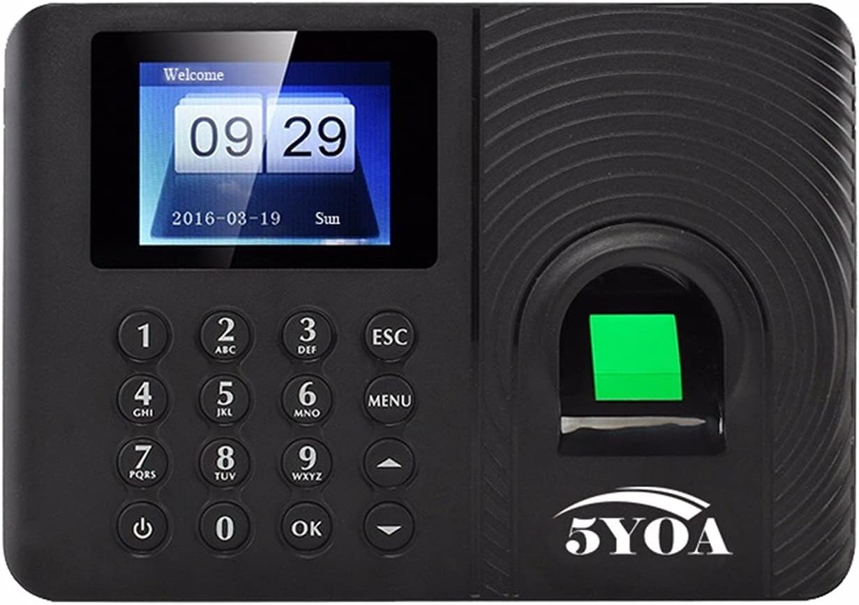 Clocking in Machine Biometric Attendance System Fingerprint Usb Time Clock Recorder Sensor Machine Reader For Employees Small Business
