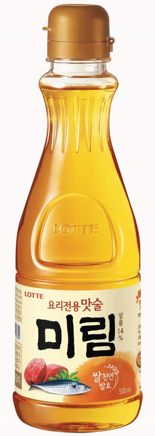 Lotte Korean Cooking Rice Wine, Mirin 500ml (2 Pack)