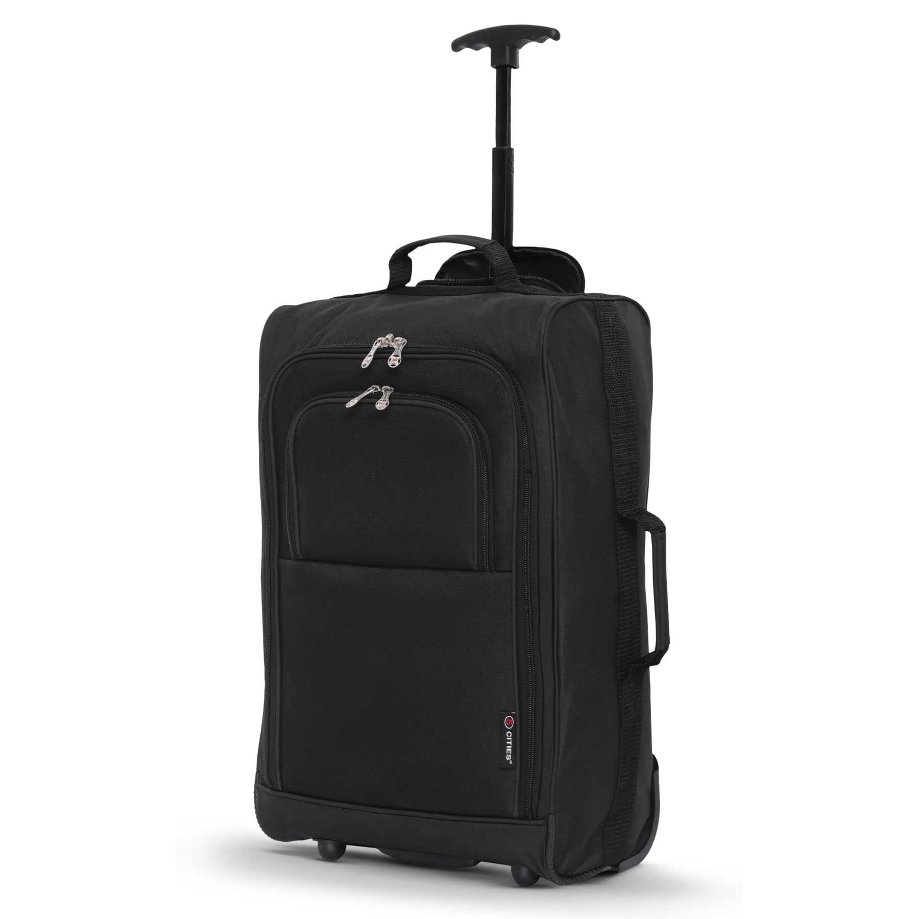 21"/55cm Carry On Lightweight Travel Cabin Approved Trolley Bag with Wheels Suit Case Hand Luggage with 2 Year Warranty