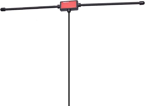 Miniatura 6 de Bingfu Antena de escáner de radio de policía 20-1300 MHz Montaje adhesivo BNC Antena dipolo macho para vehículo, radioaficionado, antena de escáner