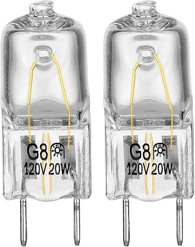 Bombilla halógena para horno microondas, compatible con GE, Samsung, Kenmore, Elite, Maytag, microondas sobre la estufa, luz nocturna / luz para