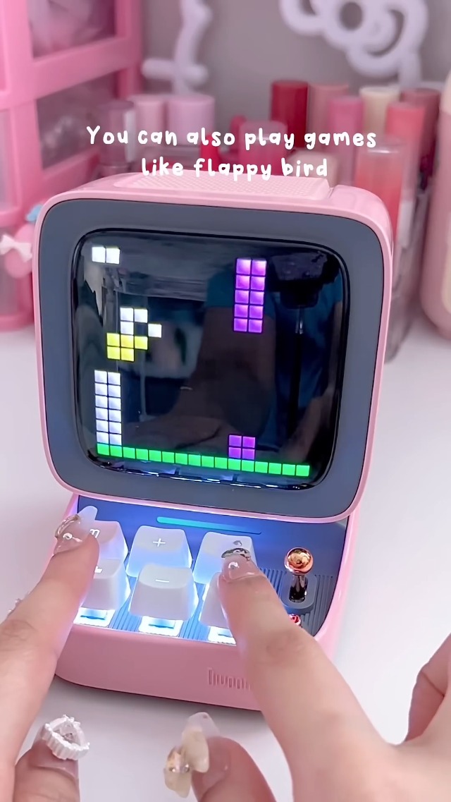 Amazon.com: Divoom Ditoopro Bluetooth Pixel Art Speaker, DIY