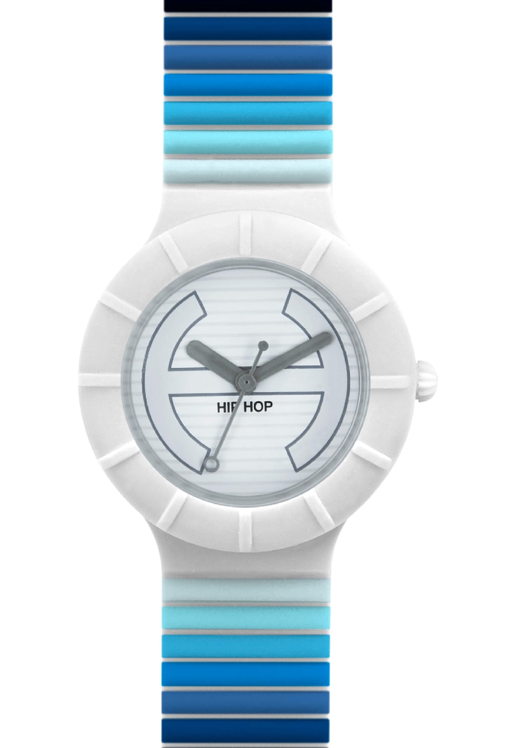 HIP HOP Orologio Donna, Collezione MILLERIGHE, Movimento Quarzo Analogico, Resistente all'acqua fino a 50 metri, Cinturino in Silicone, Lunghezza regolabile, Idee regalo Donna