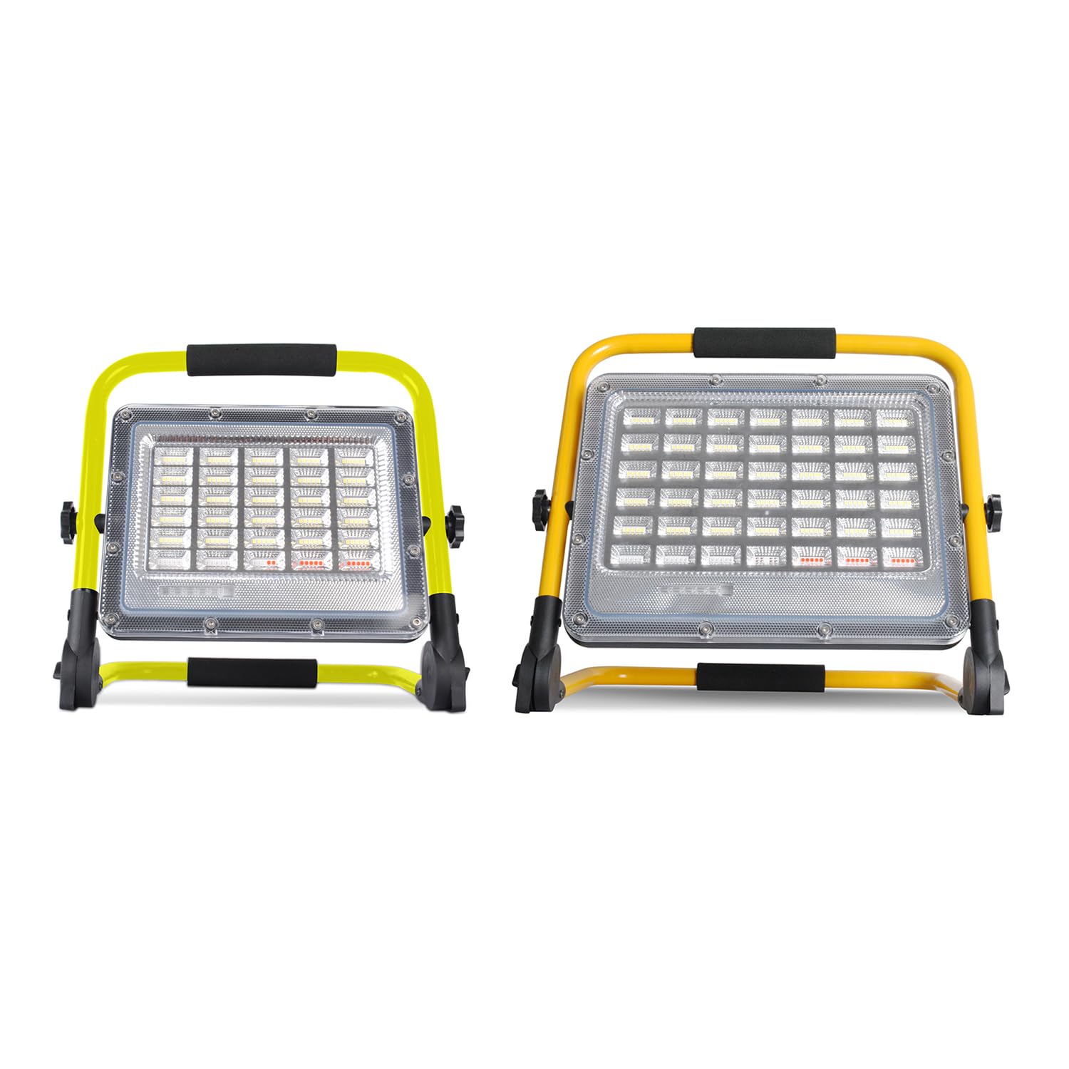 ledbox Proyector LED, 100W con batería de Litio recargable + emergencia, Blanco frío