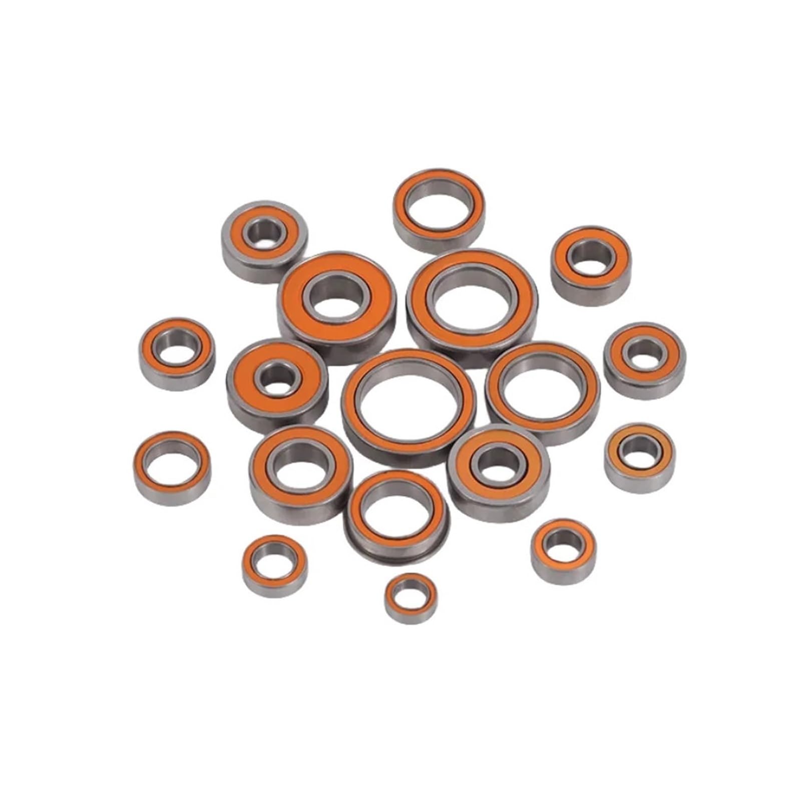 QRUYHBAJU 6/10pcs Stainless Steel Hybrid Ceramic Bearing S623 S624 S625 S606 C 2OS 2RS ABEC-7(S625c-2os 5x16x5mm,10pcs)
