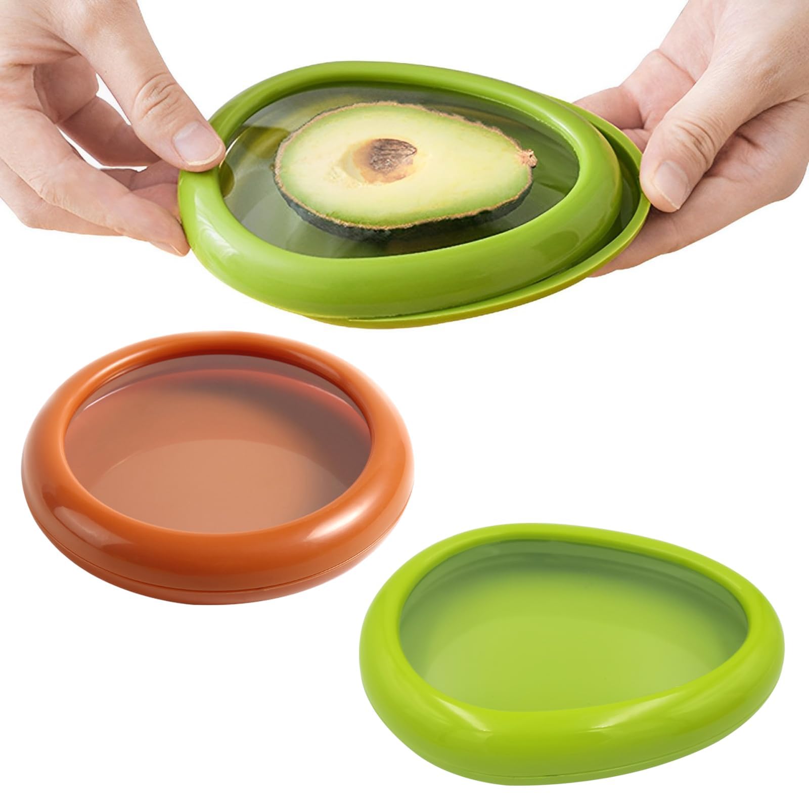2 Pieces Silicone Fruit Storage Box, Vegetable Fruit Storage Containers