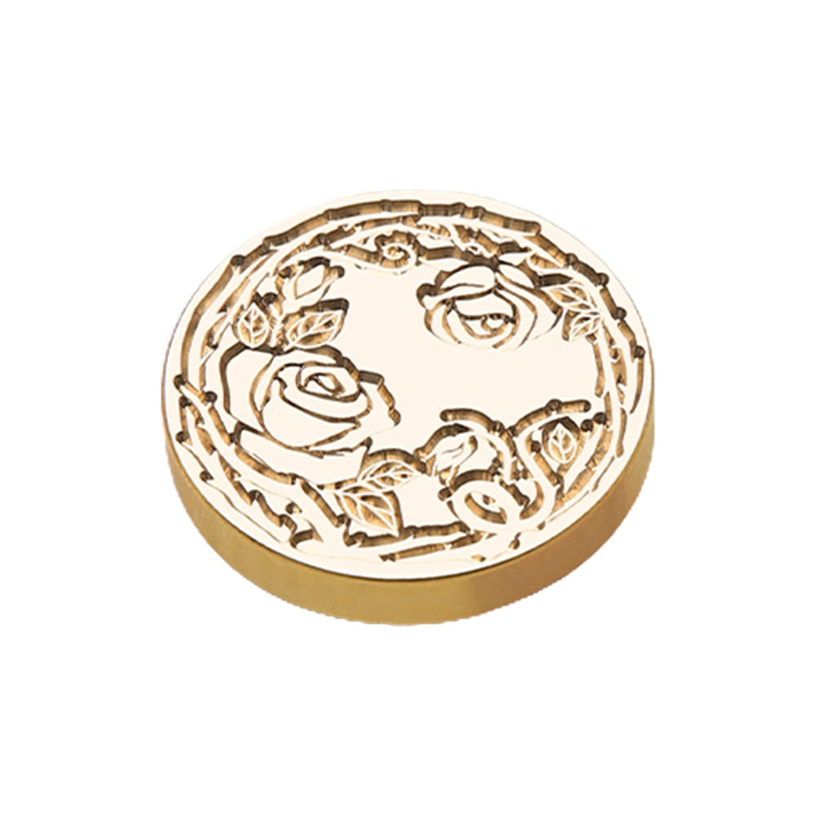 Tsophreniq Wax Seal Stamps Flower Sealing Stamp Embossed for Envelopes Wedding Invitations Decorations Sealing for Wedding Invitation Card Decorations-lily Wax