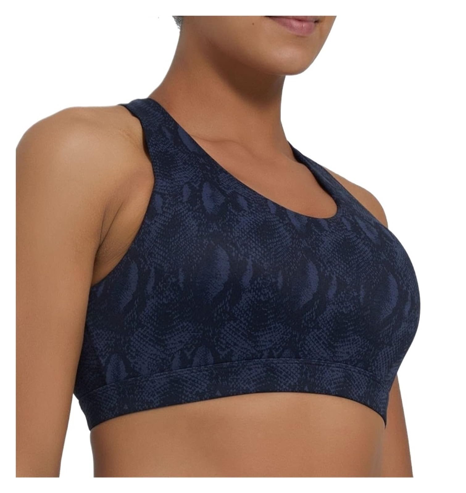 Sujetador Deportivo Mujer Sujetador Deportivo De Apoyo For Mujer, Copas Extraíbles Con Tirantes Acolchados Y Espalda Cruzada Sujetador Gimnasio(B,Large)