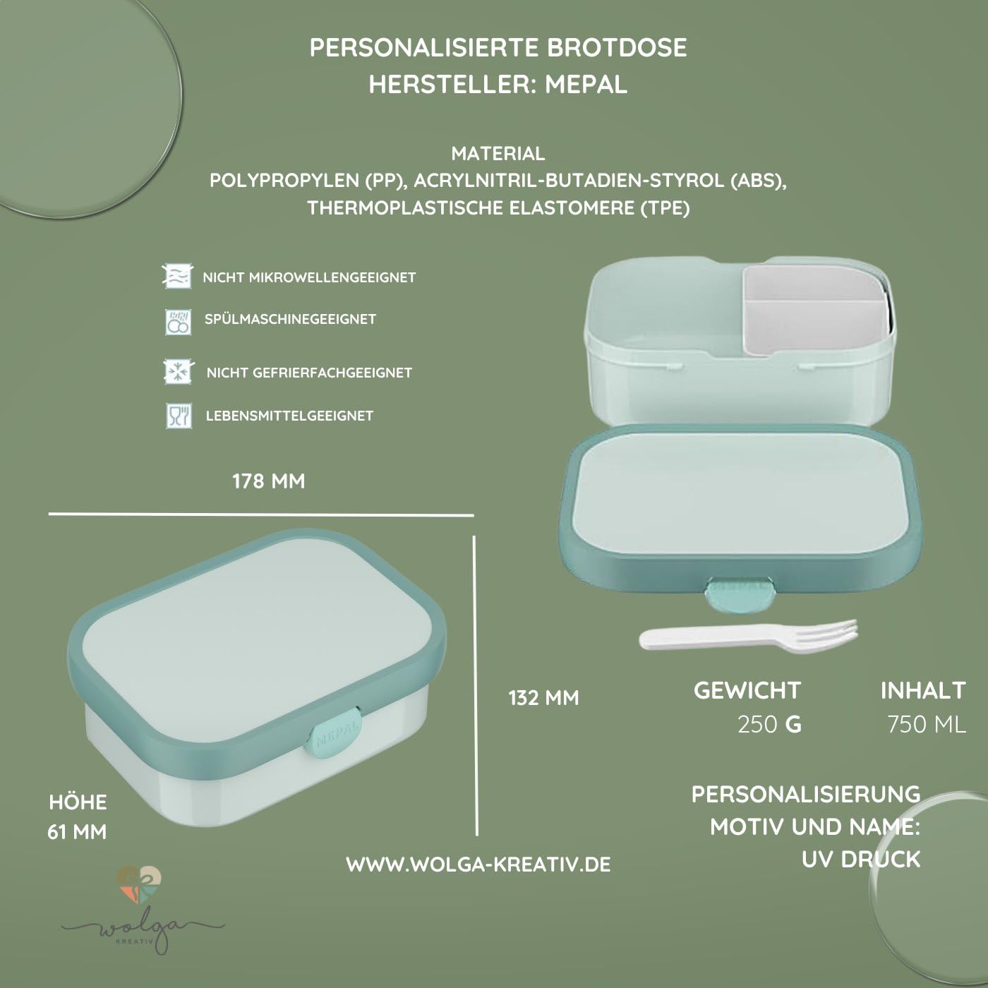 wolga-kreativ Personalisierter Kita Rucksack Mädchen und Jungen – Kindergartenrucksack mit Namen –Turnbeutel Set optional – Kindertasche Kita