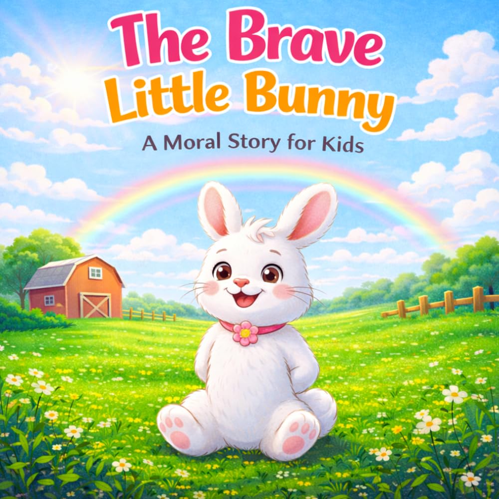The Brave Little Bunny: A Moral Story for Kids About Courage, Confidence, and Helping Others