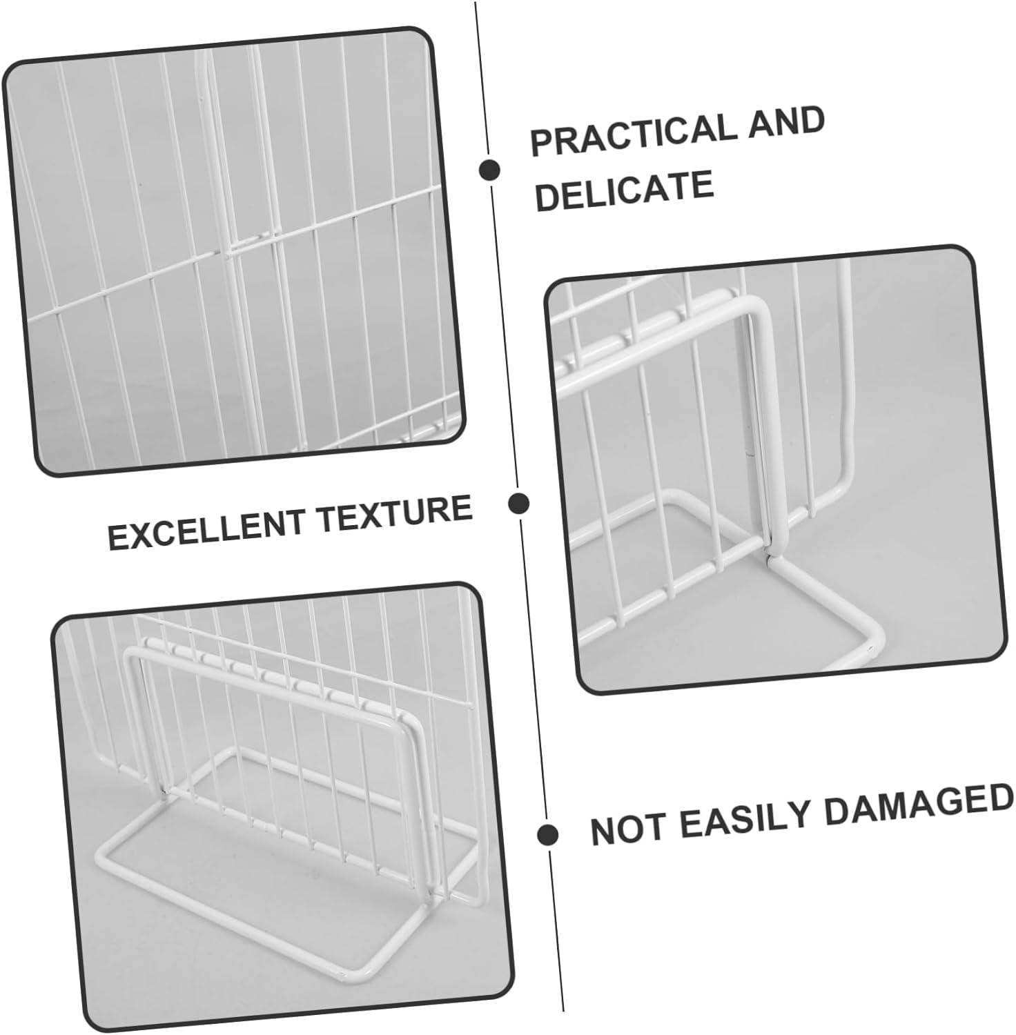 Refrigerator Organizer Bins Freezer Ice Bin Shelf Separators Easy Install for Kitchen Storage