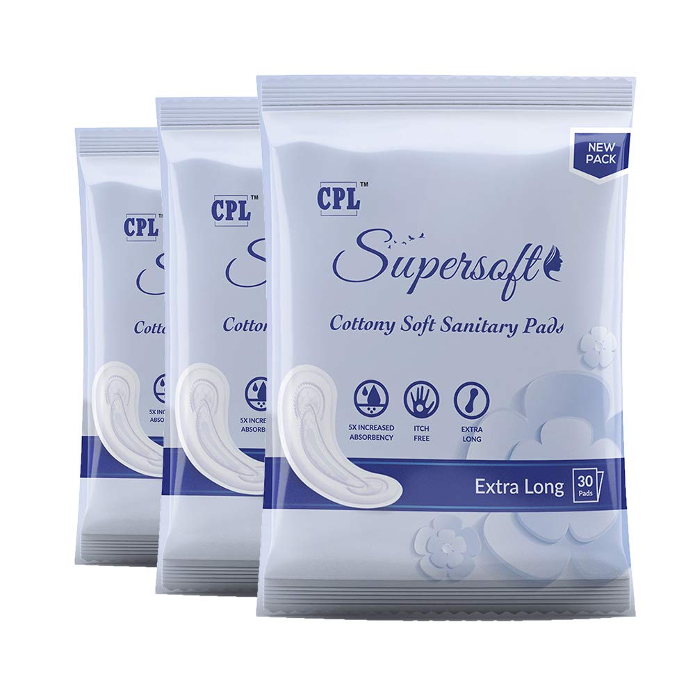 CPLSUPERSOFT MAXI SECURE JUMBO XXL 30 PADS (COMBO OF 3) (B076XW22P6) Amazon Price History, Amazon Price Tracker