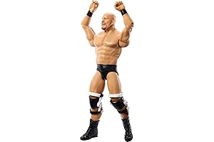 Mattel WWE Action Figure, 6-inch Collectible Stone Cold Steve Austin: Wrestlemania Toys