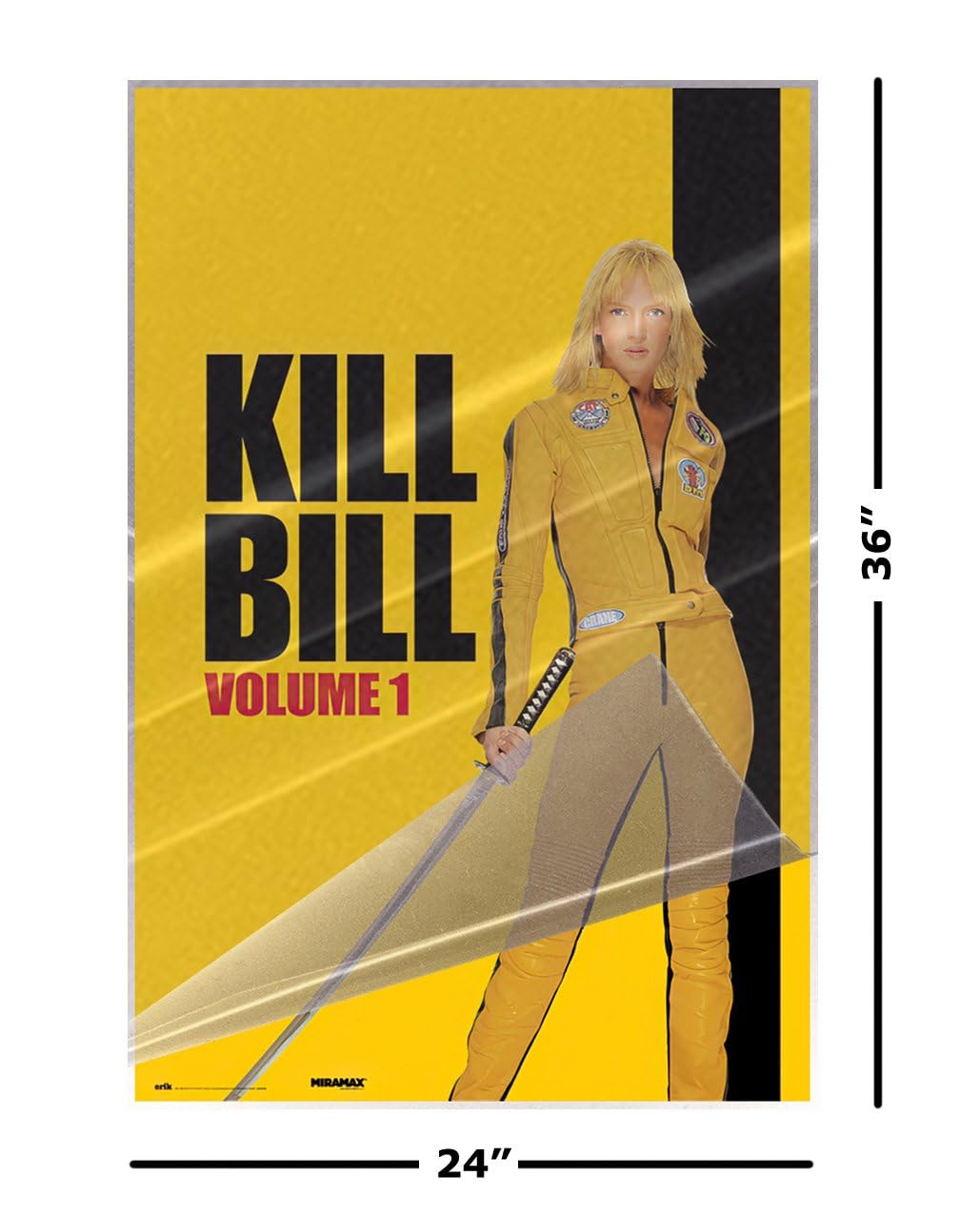 Amazon.com: POSTER STOP ONLINE Kill Bill Volume 1 - Movie Poster