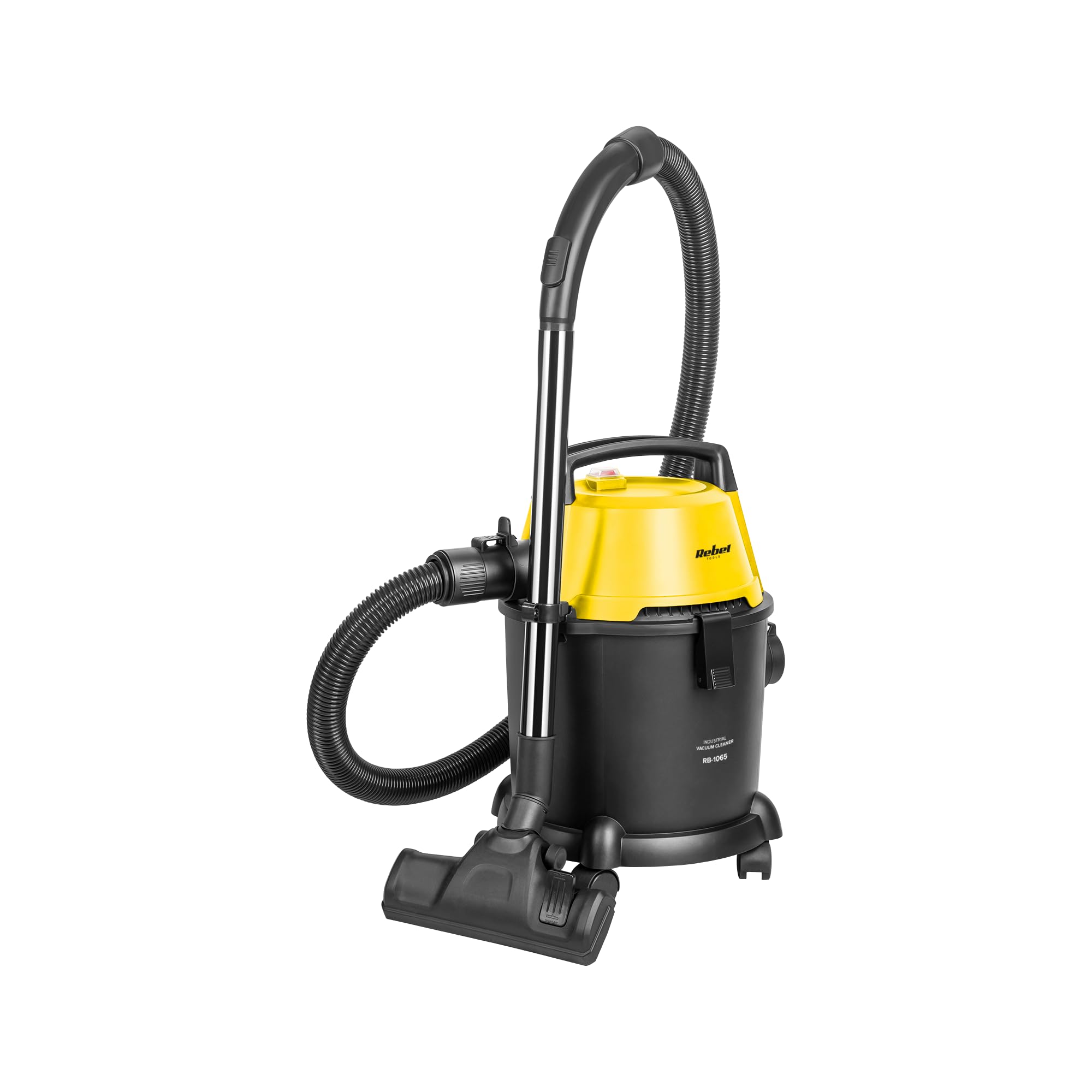 Rebel Electro Odkurzacz Przemysłowy WET&DRY Moc 1400W Zbiornik 15L Filtr HEPA Zestaw Akcesoriów RB-1065