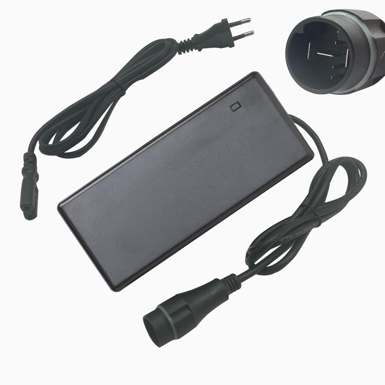 Caricatore per e-bike 36 V 4 A, sostituisce Yamaha per batteria Intube E-Bike 500 Wh PASC9 (X1R-10)