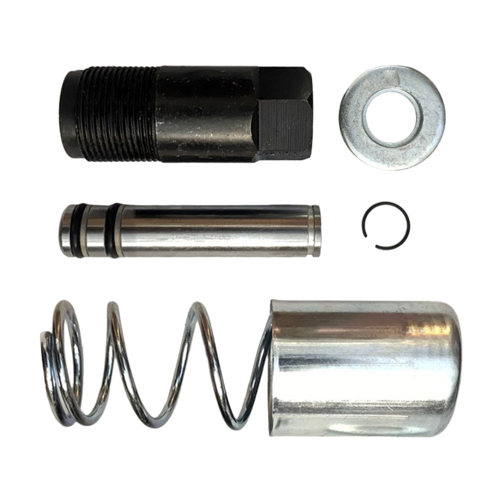 Double Pompe Horizontale à Piston, pièces de Rechange polyvalentes, Pompe à à vérin Horizontal hydraulique Robuste pour Jeu de Joints de Voiture, Un