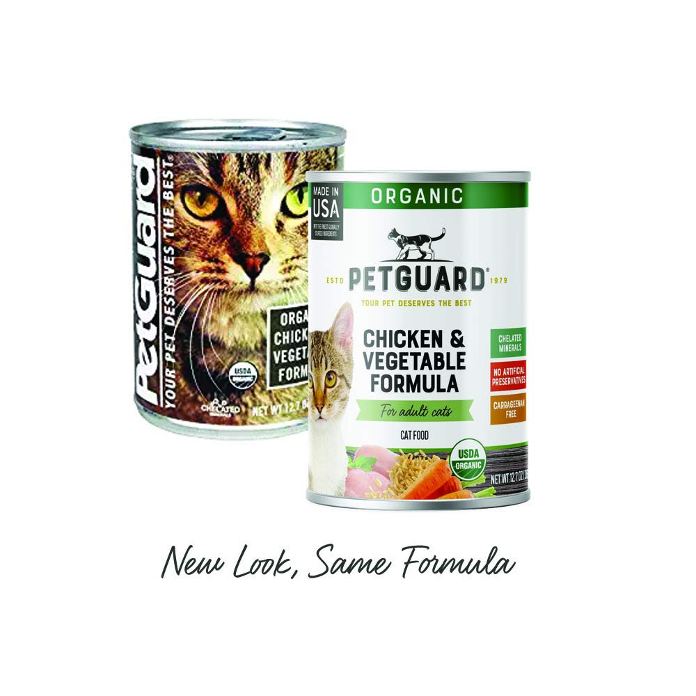 Petguard All Natural Wet Canned Cat Food For Cats Kittens
