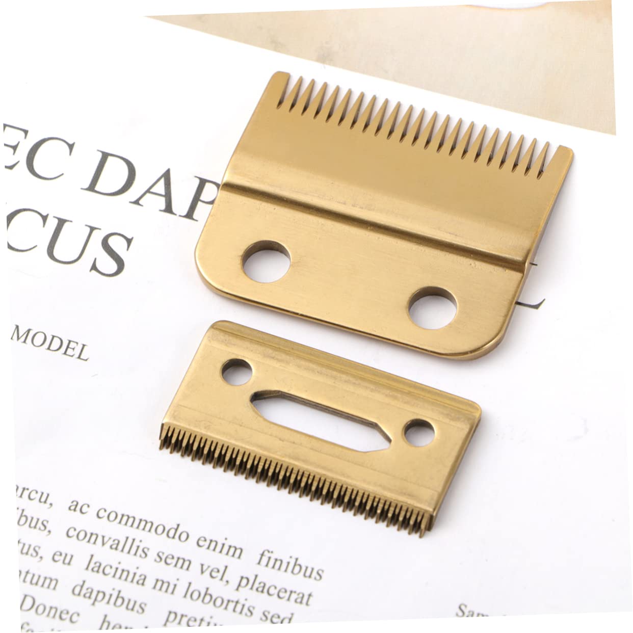 FOMIYES 3 Set Di Lame Di Ricambio Per Tagliacapelli Elettrici Ricaricabili Da Uomo Tagliacapelli Elettrico Di Ricambio Per Uomo 2 Pezzi * 3