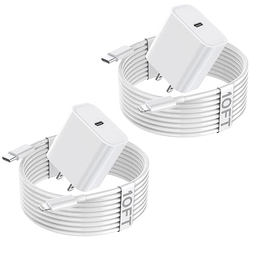 Miniatura 11 de Cargador rápido para iPhone, cargador de iPhone de carga rápida, paquete de 2 bloques de cargador de pared USB C, cargadores rápidos para iPhone de