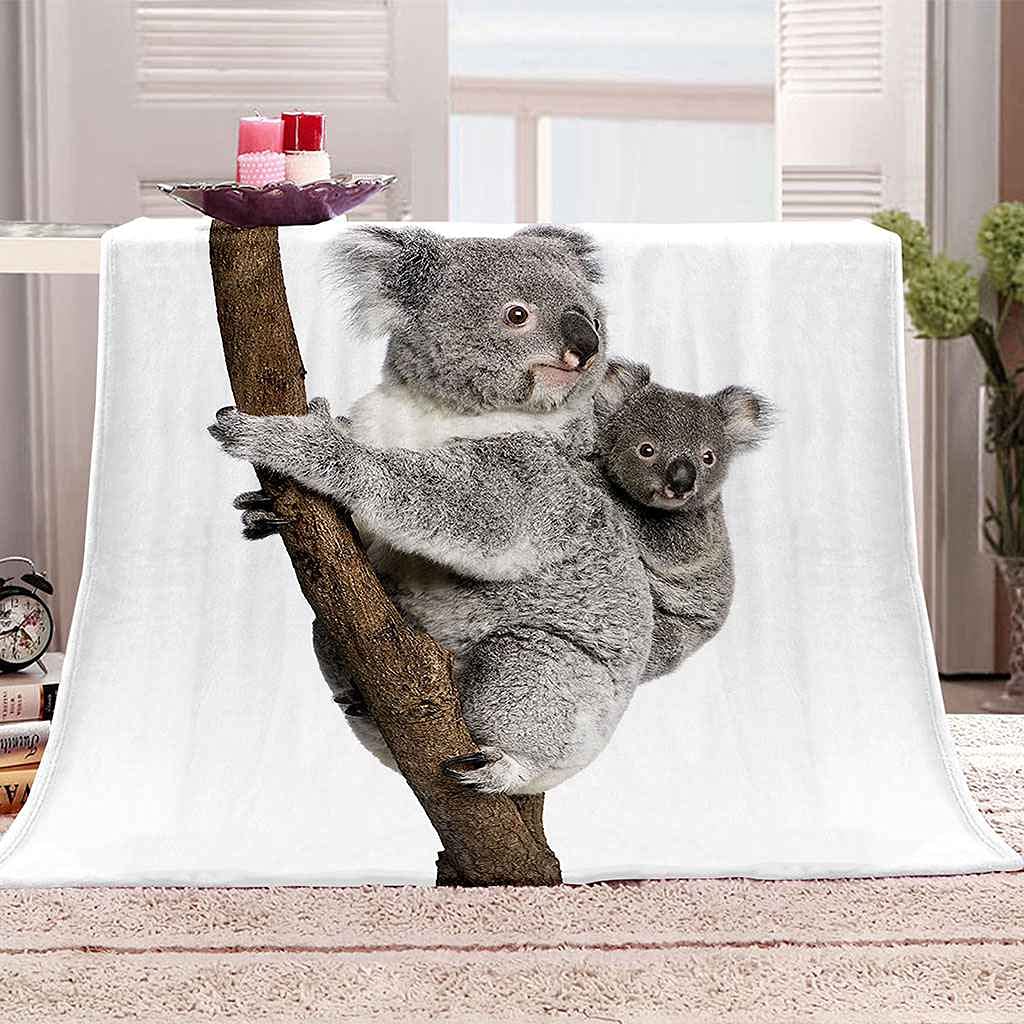 Couverture 3D chaude et douce pour cocooning sur canapé ou lit