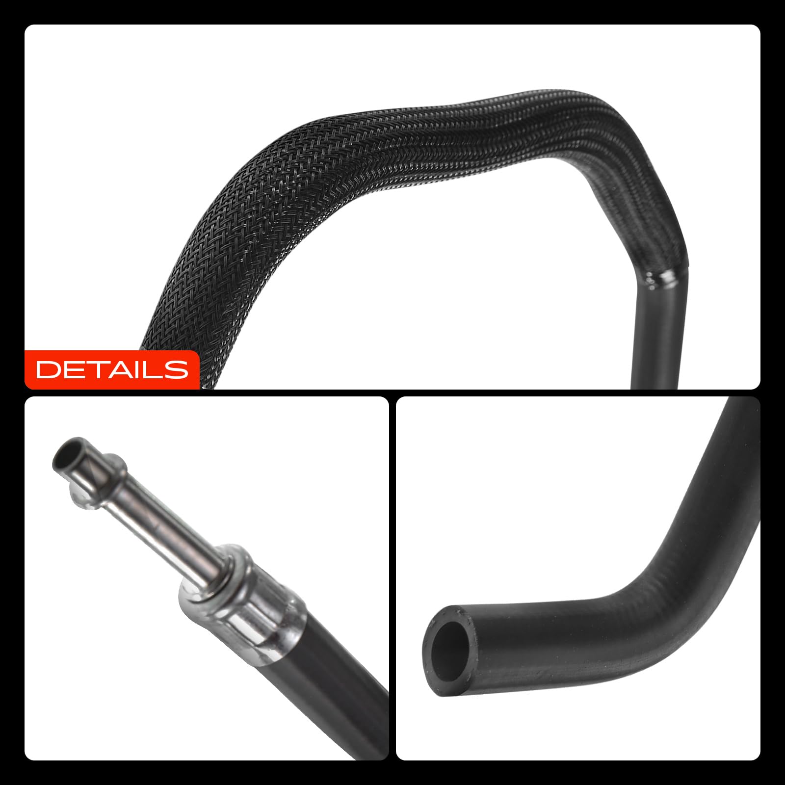 Frankberg 2x Servosterzo Tubo flessibile Compatibile con Serie 5 E39 520i 523i 525i 528i 530i Serie 5 Touring E39 520i 523i 525i 528i 530i Serie 7 E38 728i iL Replace# 32411094306