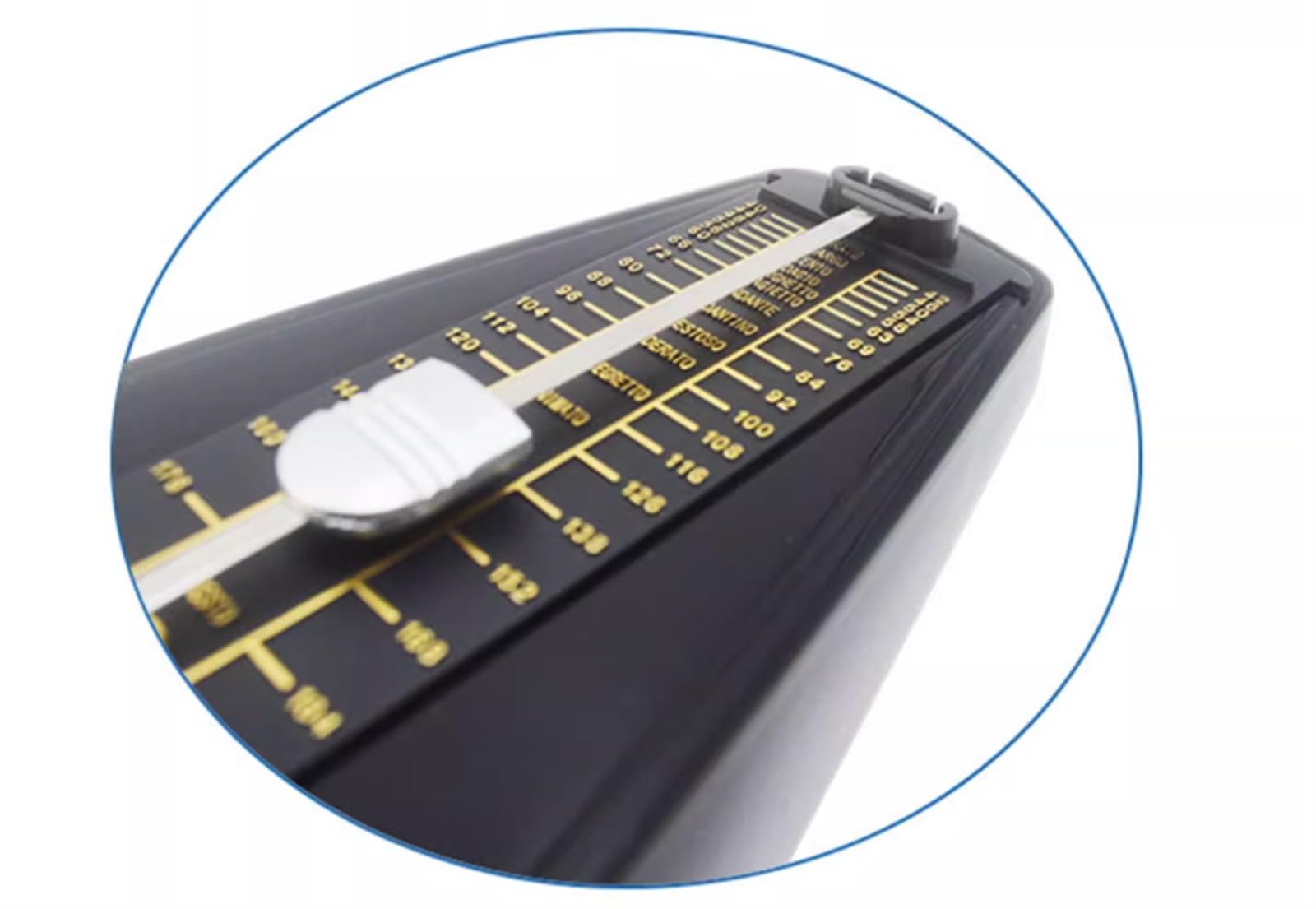 Ausili didattici sperimentali per l'insegnamento Metronomo meccanico specializzato per la correzione degli esami, Battente per pianoforte e chitarra, Dispositivo universale per il ritmo di precisione