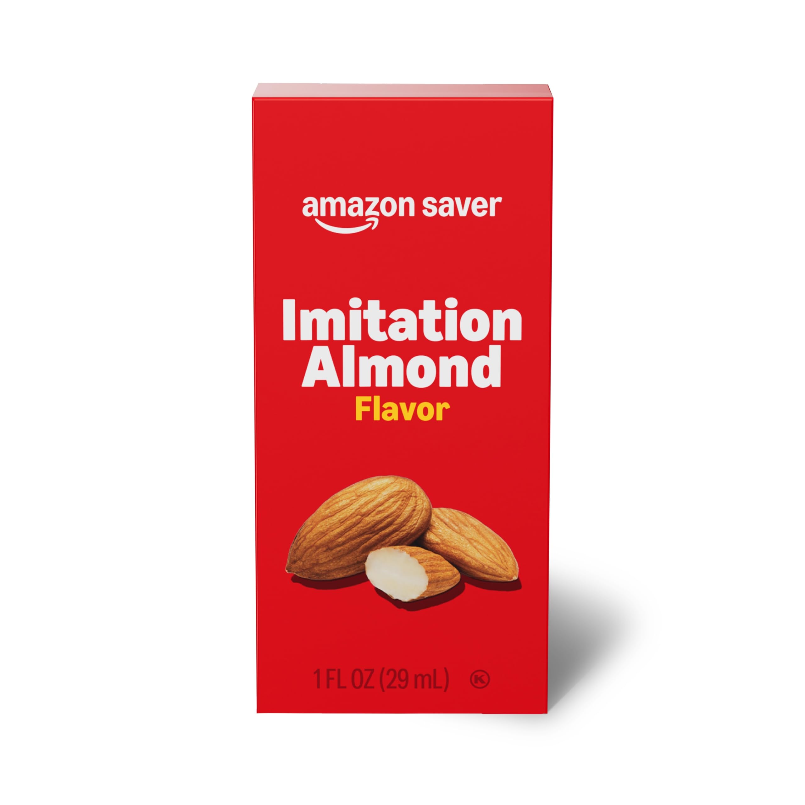 Amazon Saver, Imitation Almond Flavor, 1 Fl Oz (Previously Happy Belly, Packaging May Vary)