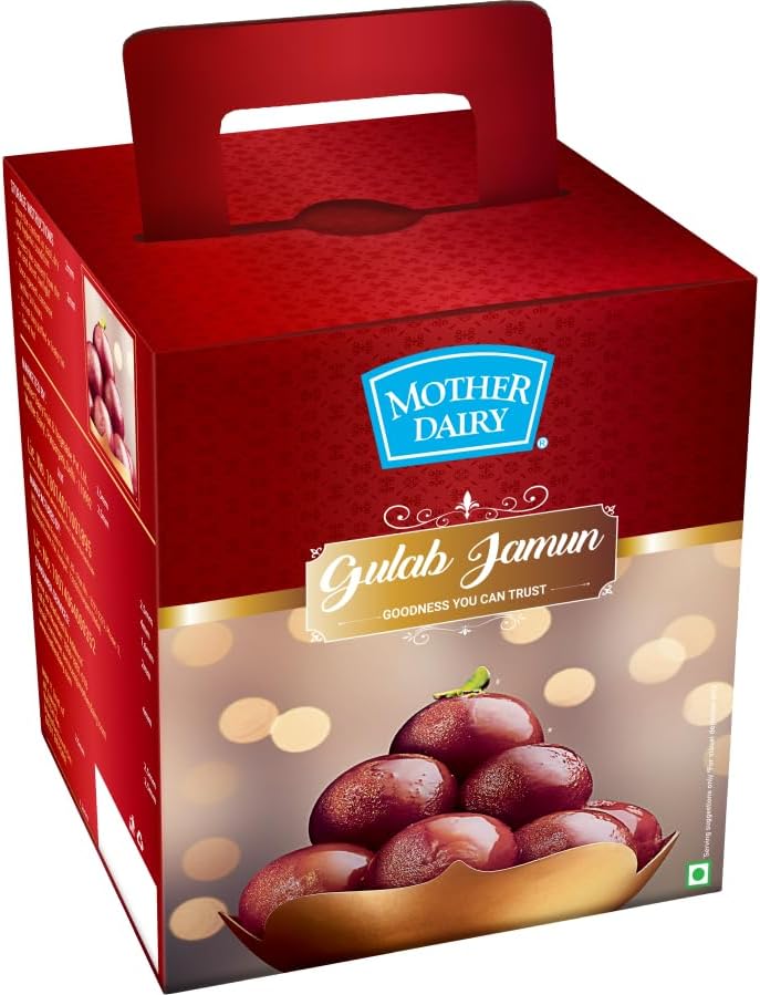 Mother Dairy Gulabjamun, 1000 grams, Box