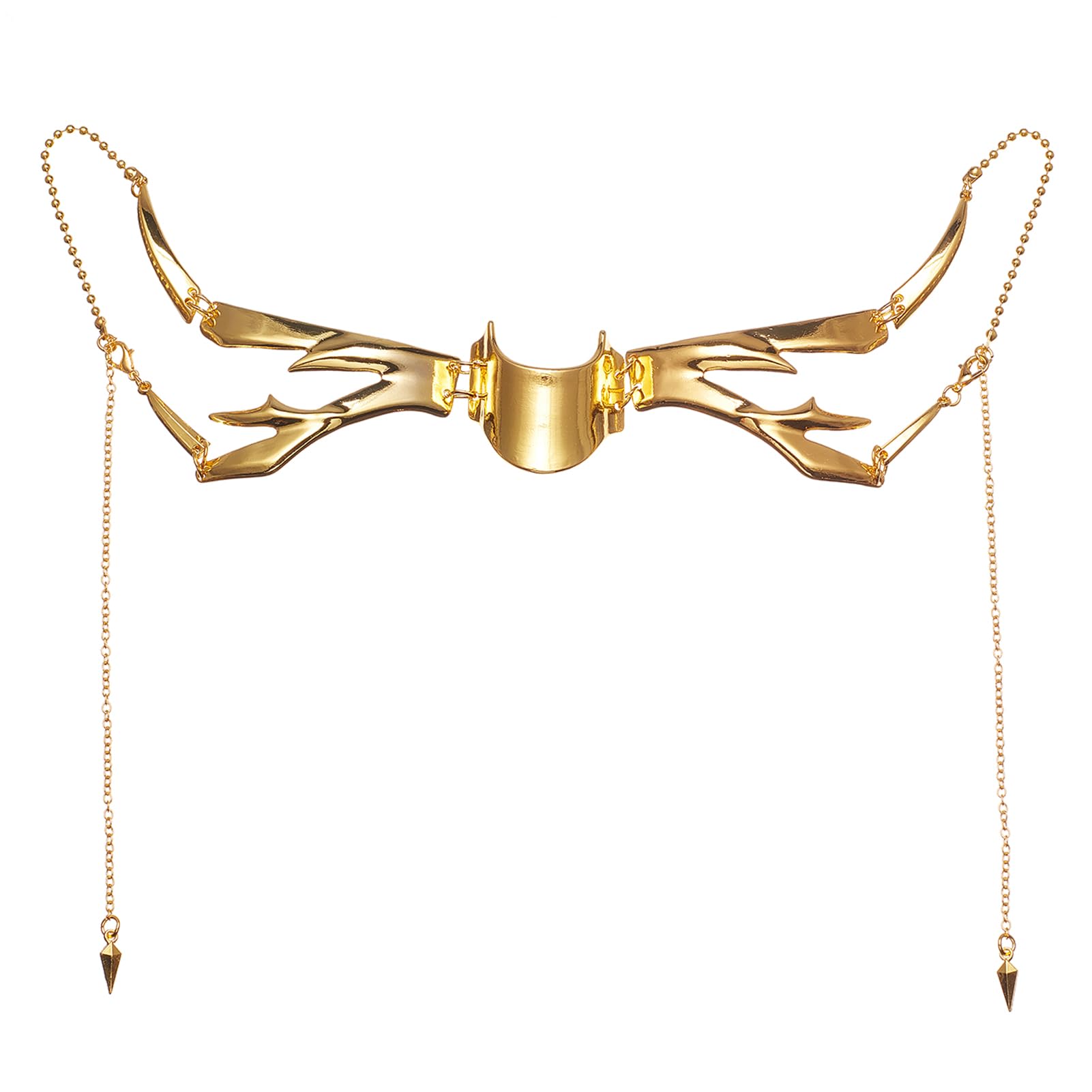 NICENEEDED Cyber Punk Masquerade Mask, Mardi Gras Mask Facial Munson Mask, Party Prom Mask Irregular Fluid Face Accessories Halloween