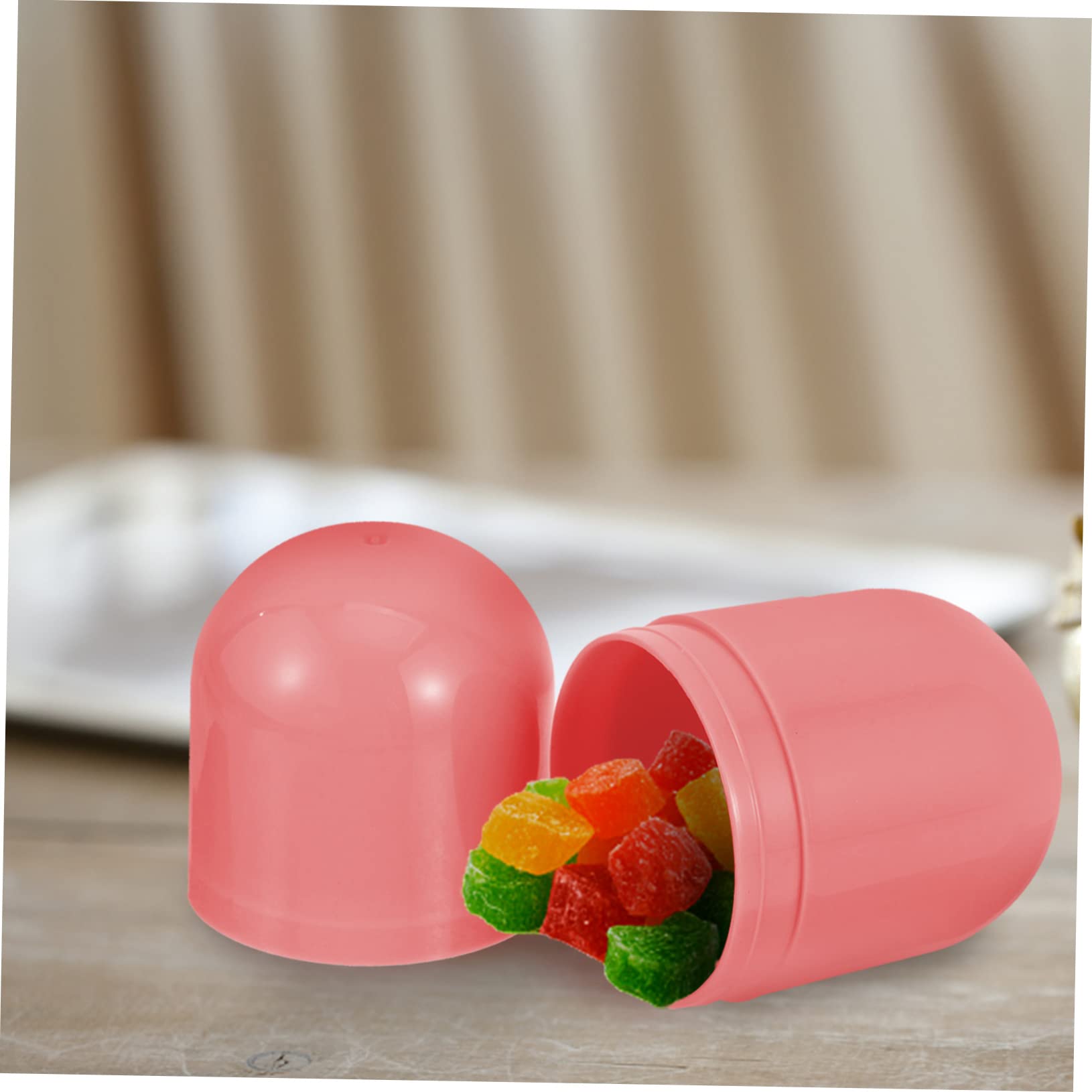 ibasenice 14pezzi Uova Di Plastica Colorate Per Scatole Riempibili Per Feste Di Pasqua Giocattoli e Caramelle Come Regali Per Feste